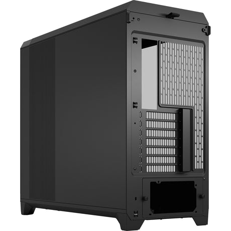 Fractal design meshify 3 xl carcasa de torre grande (negro | 2x USB-A | 1x USB-C | vidrio templado)