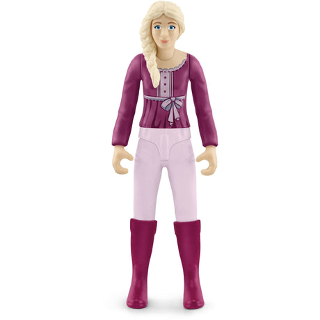 Schleich club de caballos las bellezas de sofia - figura de juego del set inicial de sofia polvoriento (42584)