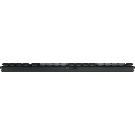 Teclado mecánico Cherry KW 550 MX LP (negro, diseño estadounidense (QWERTY), MX Low Profile 2.0 Ivory, 96%, LED blancos, teclas PBT)