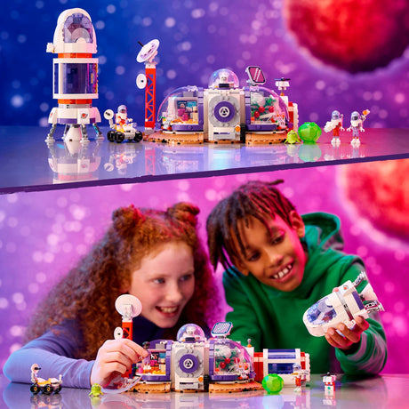 Lego friends - juguete de construcción de cohetes y base espacial en Marte (42605)