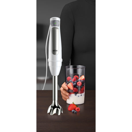 Batidora de mano Braun multi quick 7 mq 7005b (acero inoxidable blanco)
