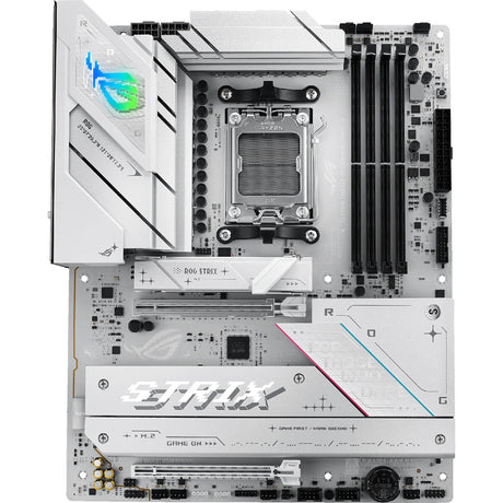 Placa base Asus ROG Strix B850-A Gaming Wi-Fi Socket AM5 (blanca, 2.5GB-LAN, Wi-Fi 7, BT, Sonido, ATX)