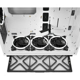 Carcasa de torre midi rgb de acero puro Sharkoon (blanco | 2x usb-a | rgb | vidrio templado)
