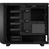 Diseño fractal meshify 2 carcasa de torre midi (negro | 2x USB-A | 1x USB-C)