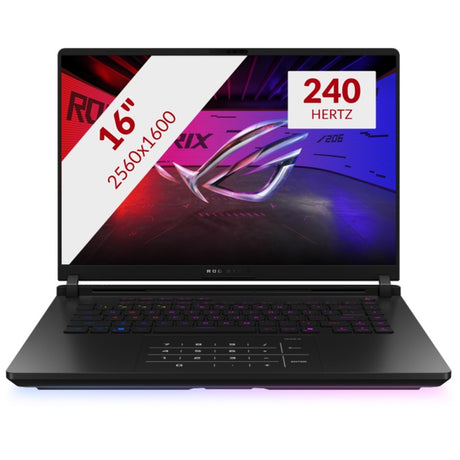 Asus ROG Strix Scar 16 G635LX-RW042W 16 Copilot+ Laptop para juegos (Negro | Core Ultra 9 275HX | RTX 5090 | 64 GB | 1 TB SSD + 1 TB SSD)