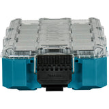 Makita Maktrak Organizer Caja de herramientas mediana P-91045 (Azul Negro)