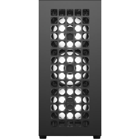 Carcasa torre midi Aerocool b502a (negro | 2x USB-A | 1x USB-C | RGB)