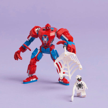 Lego superhéroes 76308 spider-man mech vs antiveneno