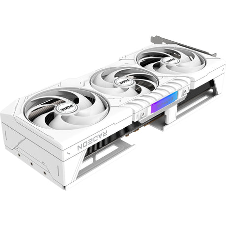 Tarjeta gráfica Sapphire Radeon RX 9070 XT Pure (blanca, 2x Display Port, 2x HDMI 2.1, Rdna4)