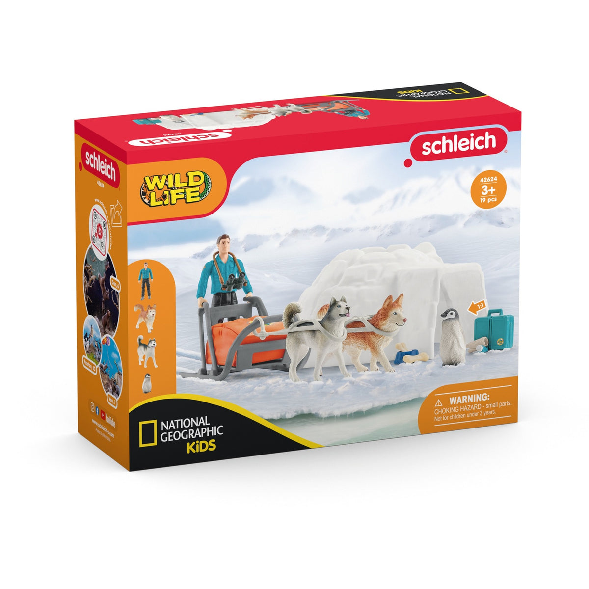 Schleich wild life - Figura de juego Expedición a la Antártida (42624)