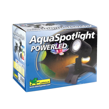 Ubbink aquaspotlight power LED iluminación subacuática lámpara LED (negro)