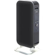 Radiador de aceite de molino ab-h1000dnblack (negro)