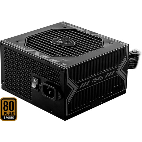 Fuente de alimentación modular MSI Mag A650BN de 650 vatios (negro, 2x PCIe)