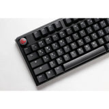 Teclado mecánico Ducky one 3 carbon black (carbono, diseño estadounidense (qwerty), marrón cereza mx, 100%, pbt de doble disparo, intercambio en caliente)