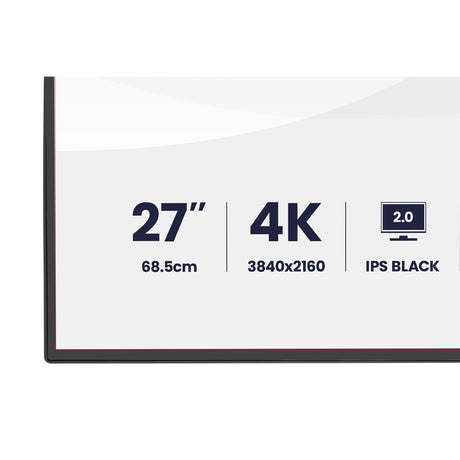 Monitor iiyama prographic hb2701uhsnp-b1 27 4k uhd (negro (mate), hdmi, displayport, usb-c, audio)