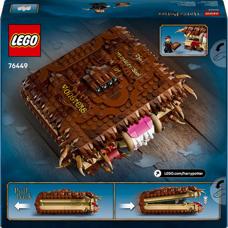 Lego harry potter el monstruo monstruoso libro de juguete - 76449
