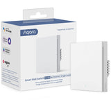 Interruptor de pared inteligente Aqara h1 (sin neutro, balancín único) - zigbee 3.0 - interruptor único - sin cable neutro