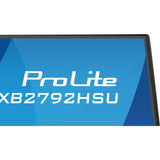 Monitor Iiyama prolite xb2792hsu-b1 27 (negro (mate), HDMI, display port, 2x USB-A, USB-B, 120 Hz)