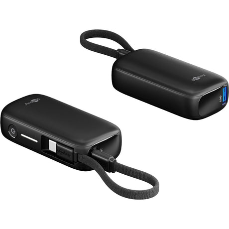Power bank Goobay 5.000 mah - 20w (negro, USB-C PD)