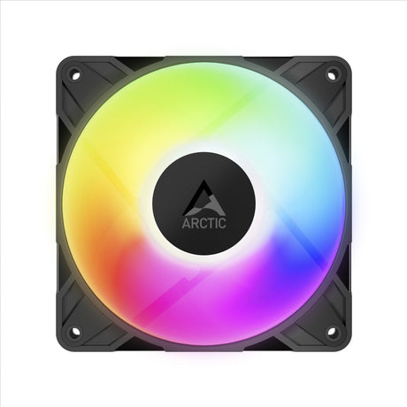 Ventiladores de caja Arctic p12 pro a-rgb (negro, 3 piezas, 120 x 120 x 25 mm, pwm)