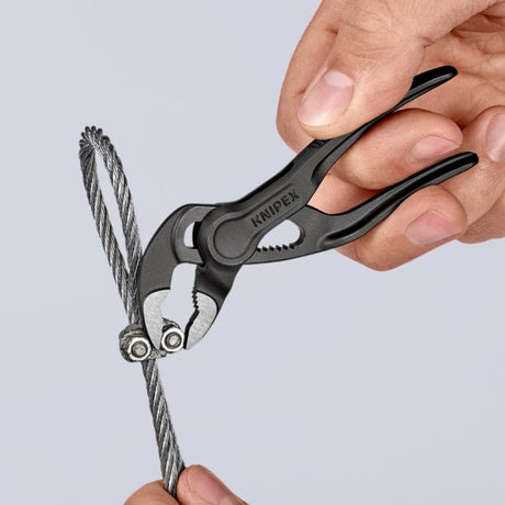 Knipex cobra xs - llave para tubos ajustable - 100 mm - compacta - cabeza delgada