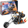 Lego marvel - moto mech del jinete fantasma, juguete de construcción (76245)