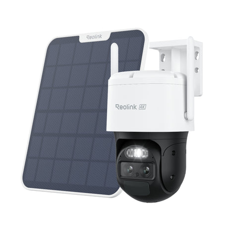 Cámara de seguridad Reolink Trackmix G770 + Solar Panel 2 (blanco negro, 4K 8MP UHD, 4G LTE, incl. panel solar)