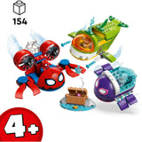 Lego spidey 11207 vehículos submarinos spidey