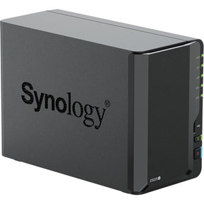 Synology diskstation ds225+ nas (negro, 1x LAN de 1GB, 1x LAN de 2,5GB, 2x USB 3.2 gen 1)