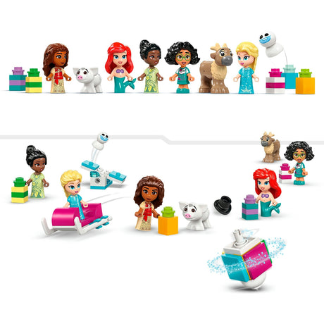 Lego disney - calendario de adviento 2024 juguetes de construcción (43253)