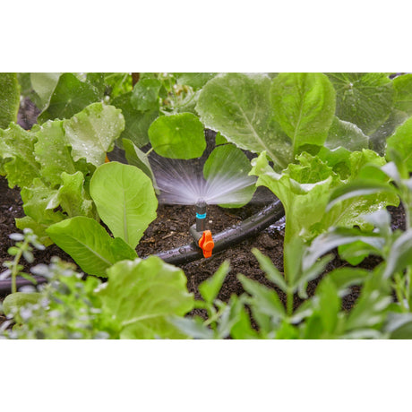 Aspersor Gardena 180° (negro turquesa, 5 piezas)