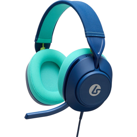 Powera Lucidsound LS10X Gen 2 Auriculares para juegos con cable - Auriculares supraaurales para juegos Mariner Blue (azul oscuro, azul claro, Xbox Series X|S, Xbox One, PC)