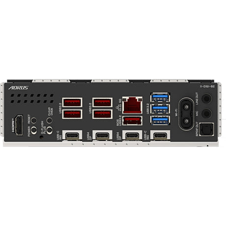Placa base Gigabyte x870e aorus pro x3d socket am5 (negro, raid, 5GB-lan, wi-fi 7, bt, sonido, atx)