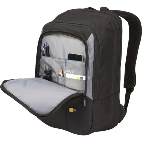 Mochila Case logic, mochila de vnb-217 (negra, venta al por menor)
