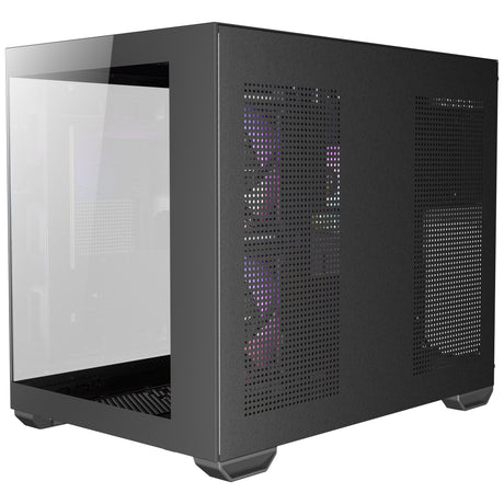 Carcasa mini torre Antec cx600m argb (negro | 3x usb-a | vidrio templado)