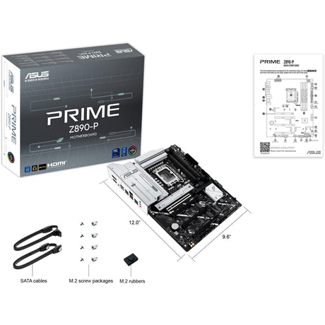 Placa base Asus Prime Z890-P Socket 1851 (RAID, 2.5GB-LAN, Sonido, ATX)