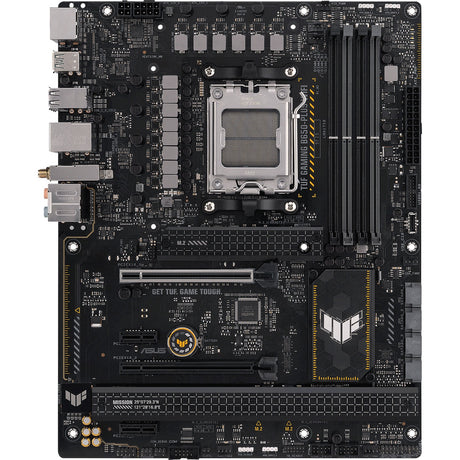 Placa base Asus Tuf Gaming B650-Plus WiFi Socket AM5 (negro naranja claro, RAID, 2.5GB-LAN, Wi-Fi 6, BT 5.2, Sonido, ATX)