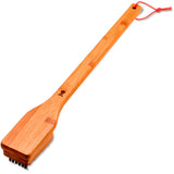 Cepillo de limpieza Weber - cepillo de limpieza para parrillas de bambú (45 cm)