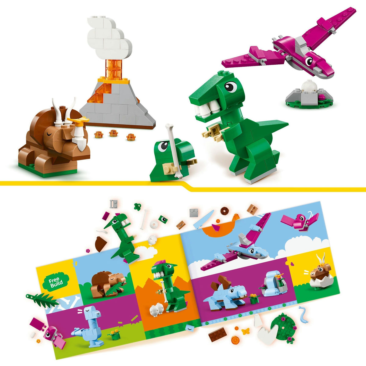 Lego dinosaurios creativos clásicos - 11041