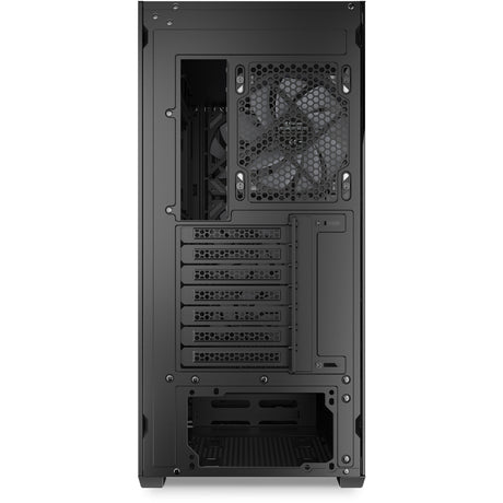 Carcasa de torre midi Sharkoon ak3 rgb (negro | 2x usb-a | 1x usb-c | rgb | vidrio templado)