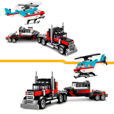 Camión Lego Creator 3 en 1 con helicóptero - 31146