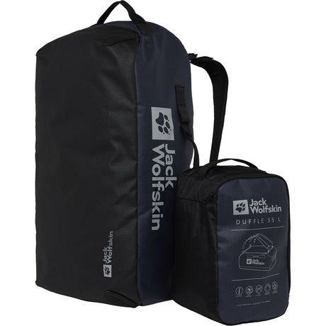 Mochila jack wolfskin all-in duffle 35 (azul oscuro, 35 litros)