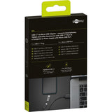 Adaptador Goobay USB-C a micro-USB (gris)