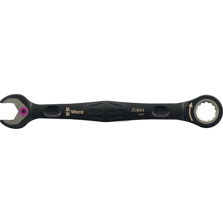 Wera 6000 joker black edition 11 juego 1 juego de llaves de trinquete combinadas, llave de 11 piezas (negro)