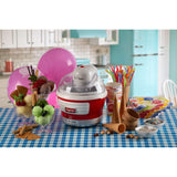 Máquina para hacer helados Ariete party time 0643 00 (rojo blanco)