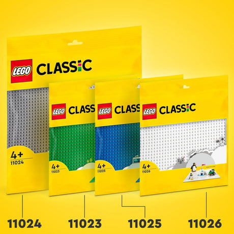 Placa de construcción Lego classic 11026 blanca