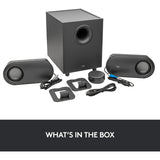 Altavoz bluetooth para PC Logitech z407 (negro, bluetooth)