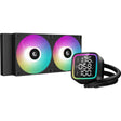 Refrigeración por agua Deepcool LD240 (negro, conector de ventilador PWM de 4 pines)
