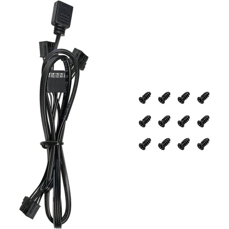Ventiladores de caja Deepcool FL12R RGB (negro, 3 piezas, 120 x 120 x 25 mm, PWM)