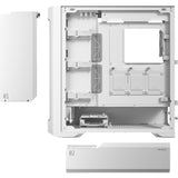 Antec performance carcasa de torre grande de 1 pie (blanco | 2x USB-A | 1x USB-C | vidrio templado)